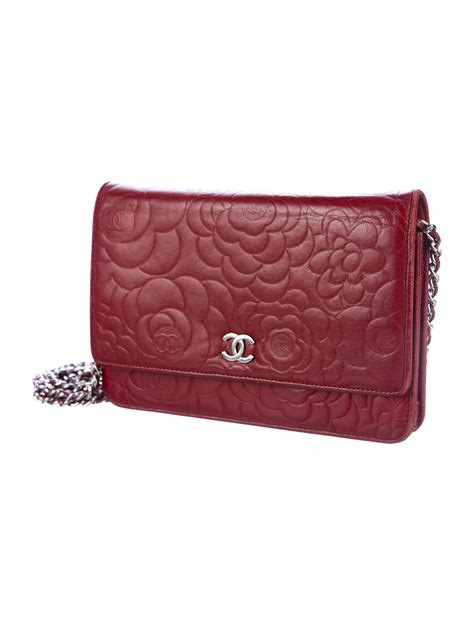 chanel camellia wallet on chain|More.